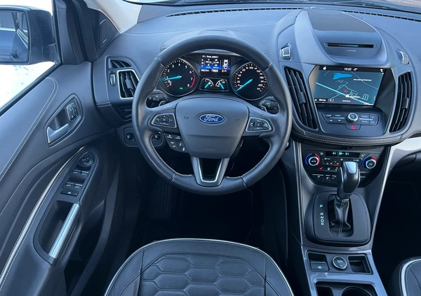 Ford Kuga cena 76900 przebieg: 190000, rok produkcji 2019 z Nowogród małe 466